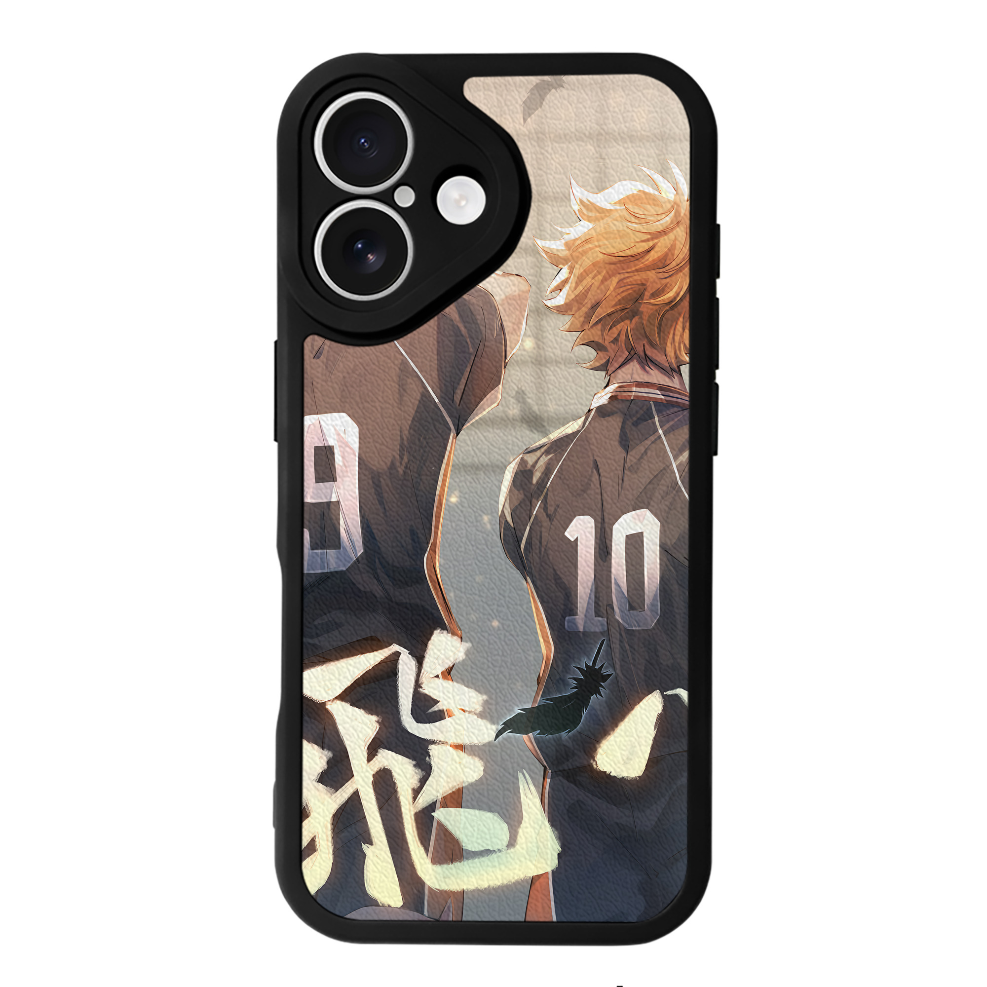 （画像用） ハイキュー!! Haikyu!! 【iPhone 16シリーズ対応】シリコンスマホケース（レザー調） 材質：シリコン